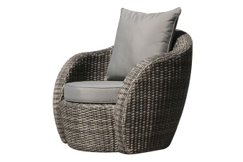  Artie | Loungestoel Lotus | Charcoal 701150-31
